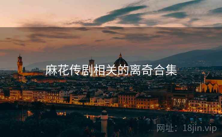 麻花传剧相关的离奇合集